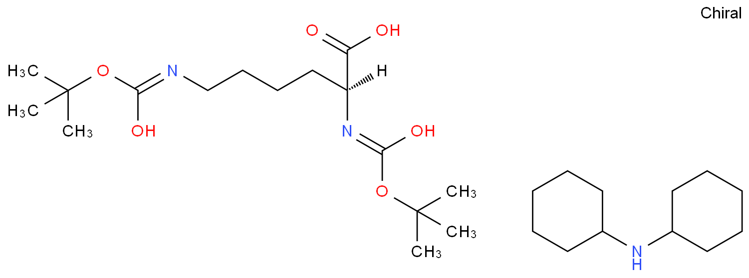 N,N'-二叔丁氧羰基-L-赖氨酸二环己胺盐/15098-69-8