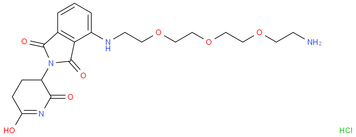 泊马度胺 4'-PEG3-胺