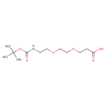 (Poly(oxy-1,2-ethanediyl),a-(2-carboxyethyl)-w-[2-[[(1,1-dimethylethoxy)carbonyl]amino]ethoxy]- )  