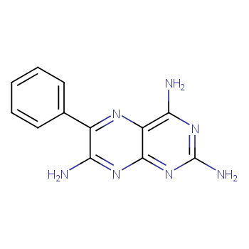 2,4,7-Pteridinetriamine,6-phenyl-  