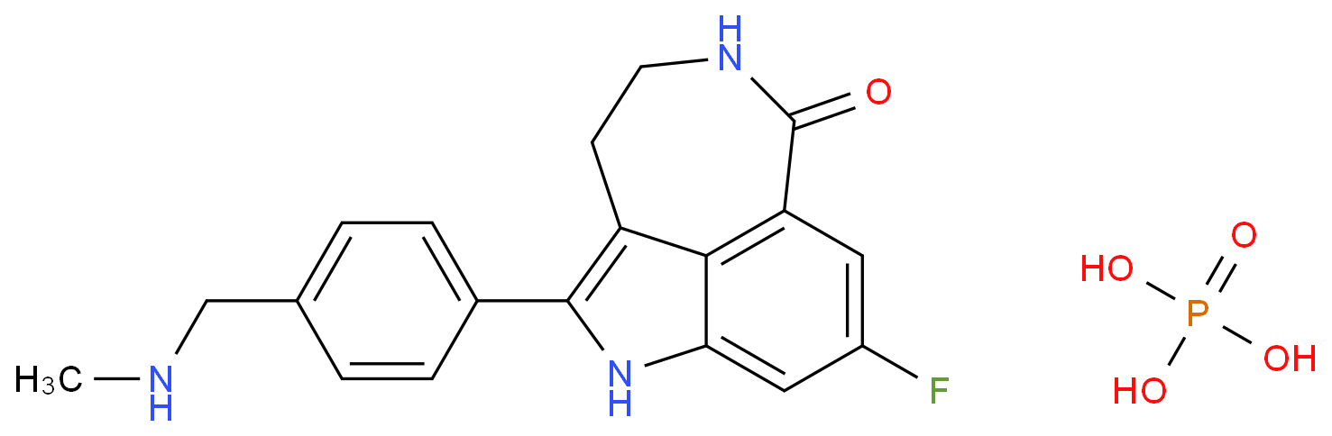 瑞卡帕布（AG-014699）化学结构式