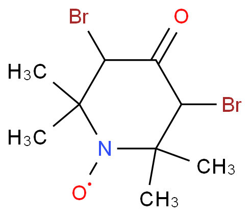 3,5-Dibromo-4-oxo-2,2,6,6-tetramethylpiperidin-1-yl