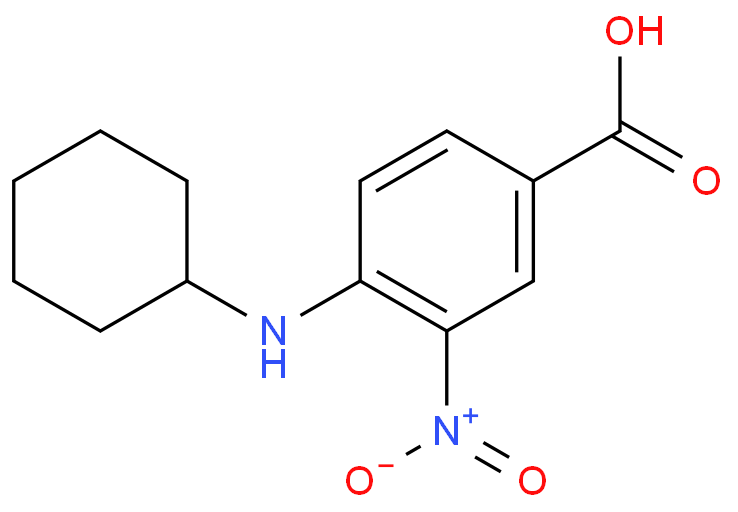 4-(Cyclohexylamino)-3-nitrobenzoic acid