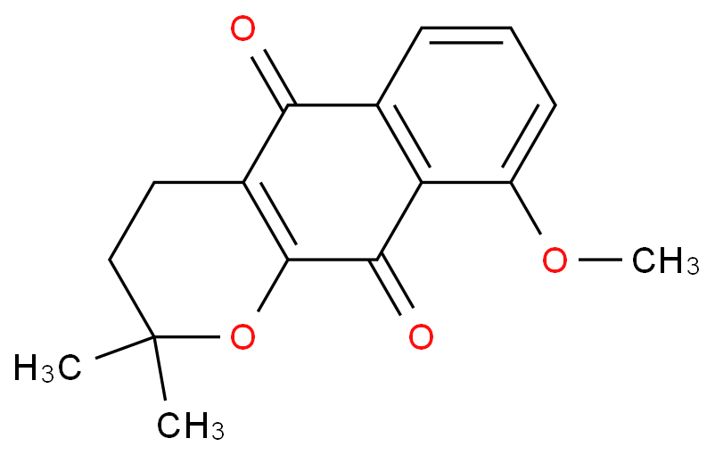 9-甲氧基-alpha-拉帕醌价格, 9-Methoxy-alpha-lapachone对照品, CAS号:35241-80-6