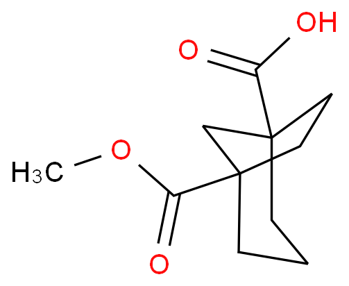 Bicyclo 222 Octane 14 Dicarboxylic Acid Monomethyl Ester Ion1 155677 85 3 Wiki 