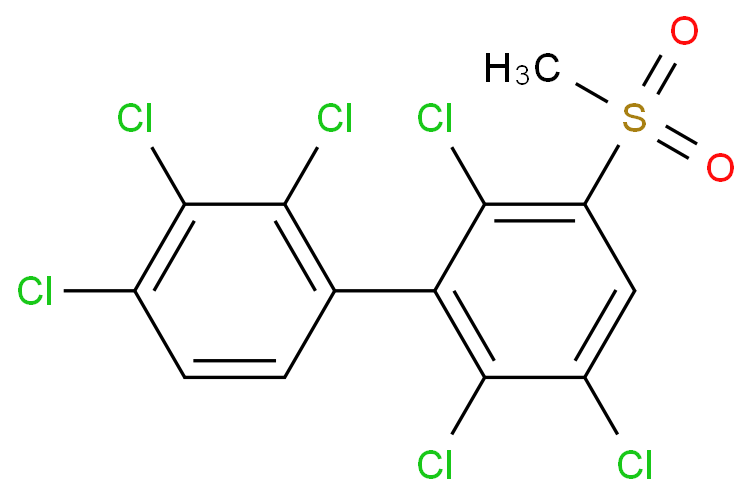 3-甲基磺酰基-2,2’,3’,4’,5,6-六氯联苯
