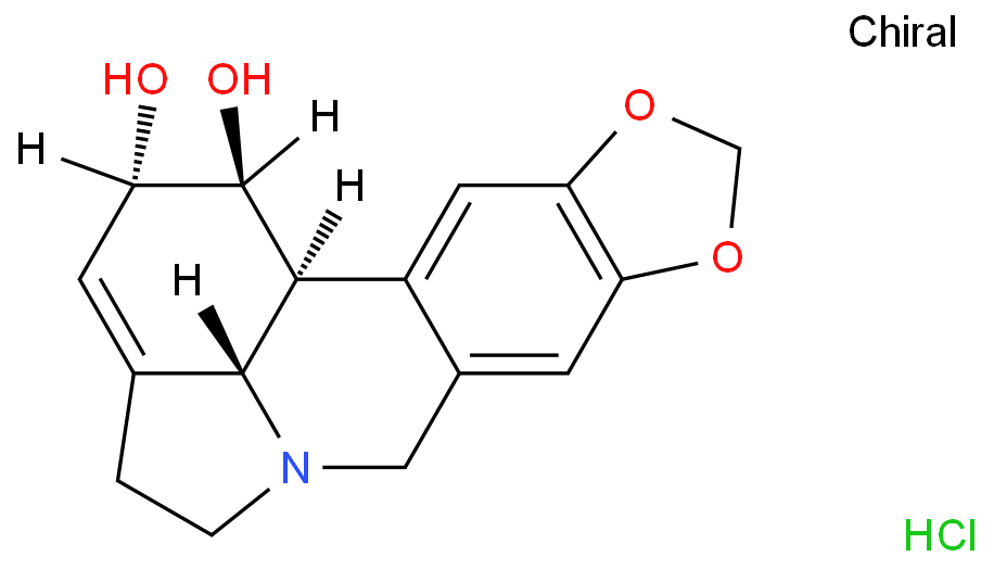 盐酸石蒜碱化学结构式