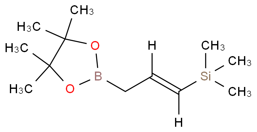 (E)-三甲基(3-(4,4,5,5-四甲基-1,3,2-二氧硼杂环戊烷-2-基)丙-1-烯-1-基)硅烷；现货供应