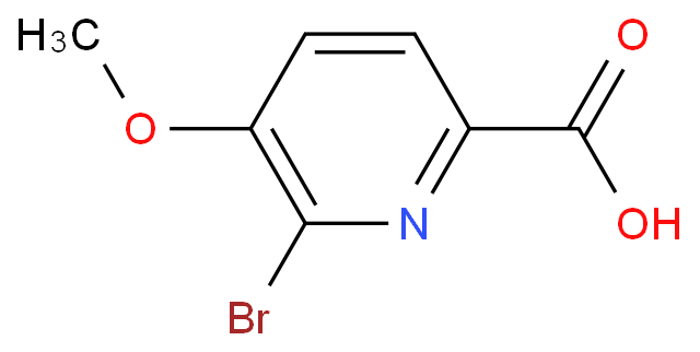 6-BROMO-5-METHOXY-2-PYRIDINECARBOXYLIC ACID