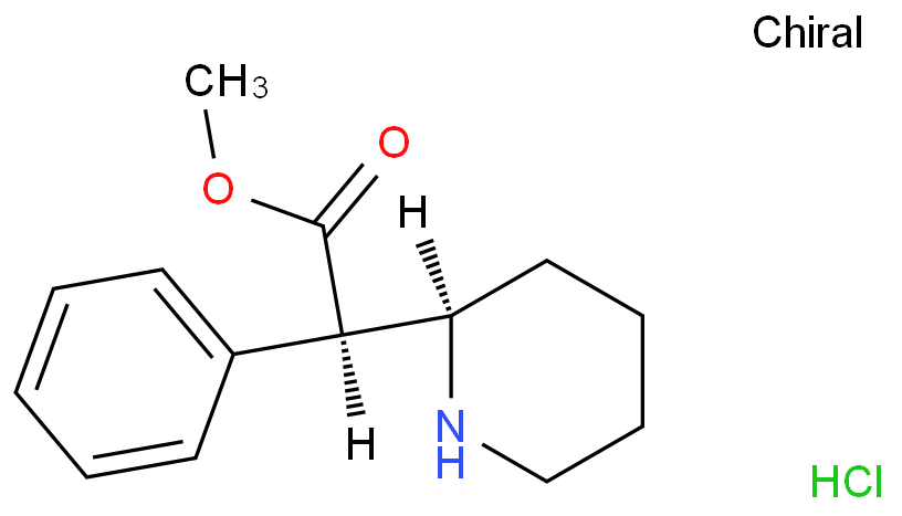 盐酸右哌甲酯化学结构式