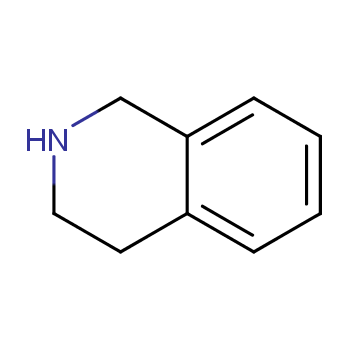 1,2,3,4-四氢异喹啉化学结构式