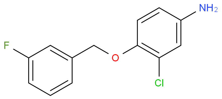 3-Chloro-4-(3-fluorobenzyloxy)aniline  