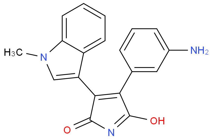 3-(3-氨基苯基)-4-(1-甲基-1H-吲哚-3-基)吡咯-2,5-二酮(现货供应/质量保证)