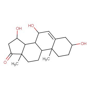 Androst-5-en-17-one, 3,7,15-trihydroxy-, (3beta,7alpha,15alpha)- (9CI)