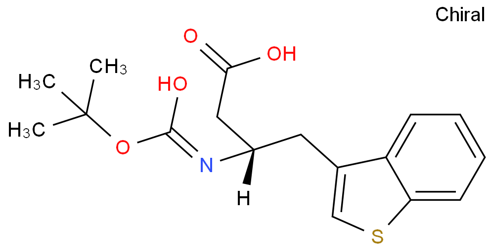 N-叔丁氧羰基-(S)-3-氨基-4-(3-苯并噻吩基)丁酸