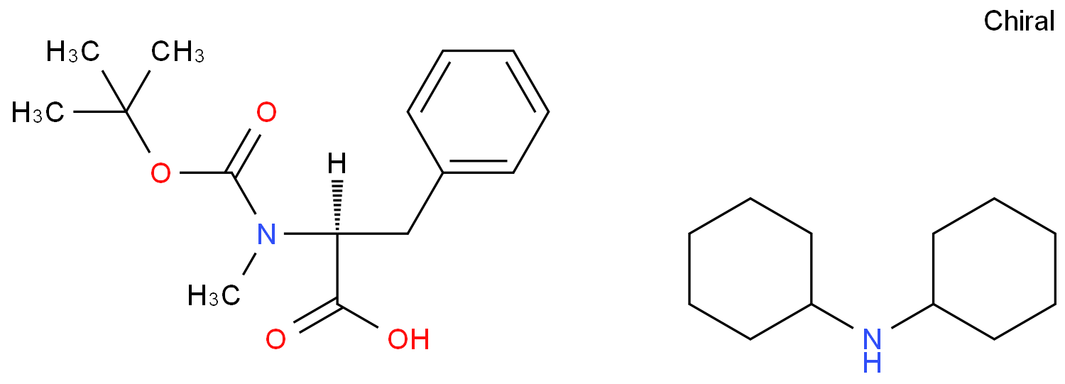 [Perfemiker]N-叔丁氧羰基-N-甲基-L-苯丙氨酸二环己胺盐,97%