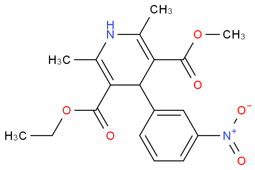 Nitrendipine structure