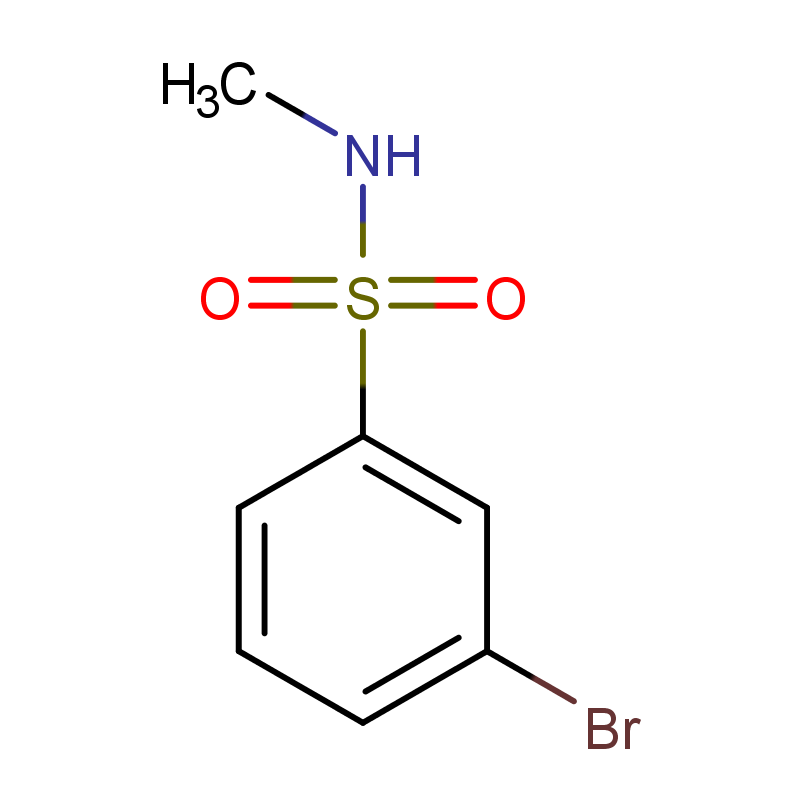 N-甲基-3-溴苯磺酰胺 CAS号:153435-79-1科研及生产专用 高校及研究所支持货到付款