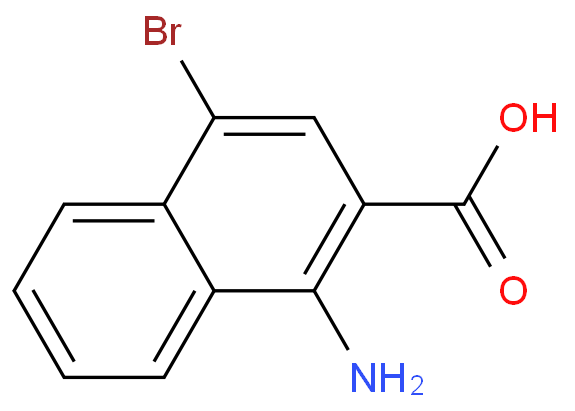 1-aMino-4-broMo-2-naphthoic acid