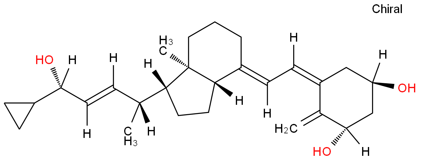 卡泊三醇化学结构式