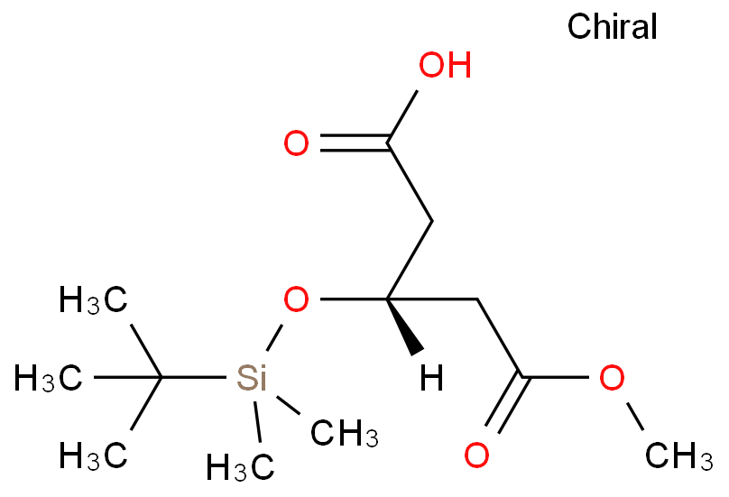 (3R)-3-[tert-butyl(dimethyl)silyl]oxy-5-methoxy-5-oxopentanoic acid