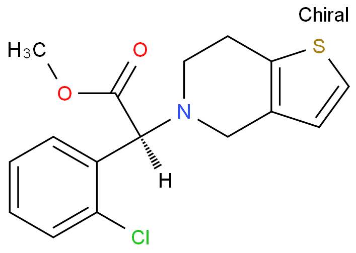 Clopidogrel structure