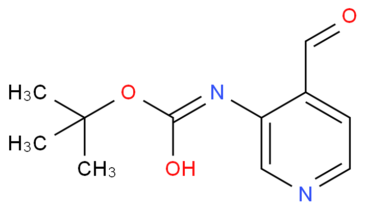 (4-甲酰基吡啶-3-基)氨基甲酸叔丁酯 CAS号:116026-95-0 科研产品 量大从优 高校及研究所 先发后付