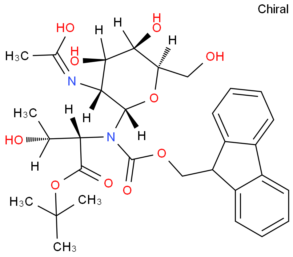 2-Acetamido-2-deoxy-a-D-galactopyranosyl-(N-Fmoc)-L-threonine tert-butyl ester