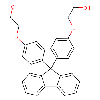 2-[4-[9-[4-(2-hydroxyethoxy)phenyl]fluoren-9-yl]phenoxy]ethanol