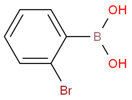 2-溴苯基硼酸化学结构式