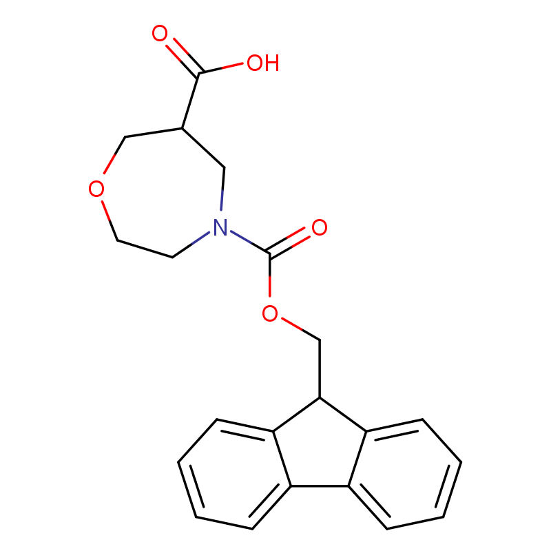 4-(((9H-芴-9-基)甲氧基)羰基)-1,4-氧氮杂环庚烷-6-羧酸 CAS号:1936071-00-9科研及生产专用 高校及研究所支持货到付款