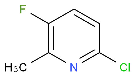 6-chloro-3-fluoro-2-methylpyridine