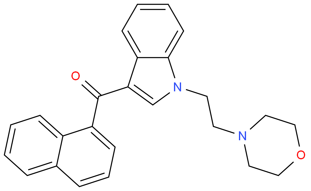 [1-[2-(4-Morpholinyl)ethyl]-1H-indol-3-yl]-1-naphthalenylmethanone