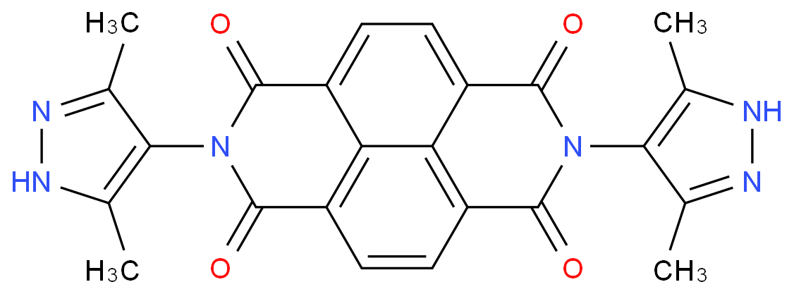 2,7-双(3,5-二甲基-1H-吡唑-4-基)苯并[lmn][3,8]菲咯啉-1,3,6,8(2H,7H)-四酮