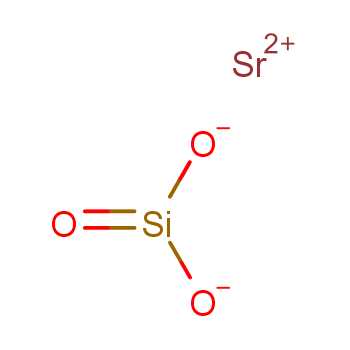硅酸锶盐化学结构式