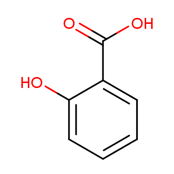 Salicylic acid structure