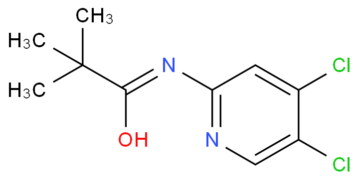 N-(4,5-DICHLOROPYRID-2-YL)-PIVALOYLAMIDE