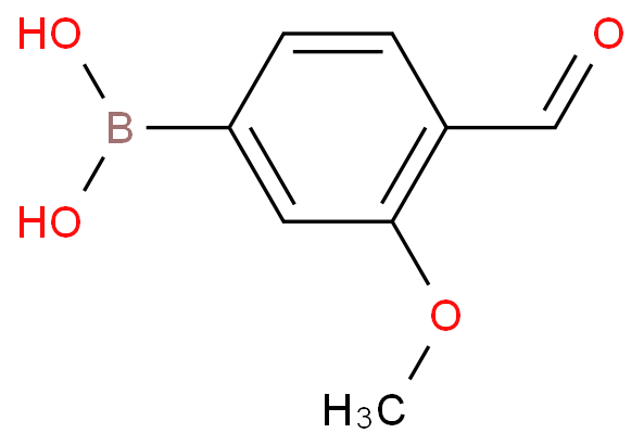 4-甲酰基-3-甲氧基苯硼酸 CAS号:815620-00-9科研及生产专用 高校及研究所支持货到付款