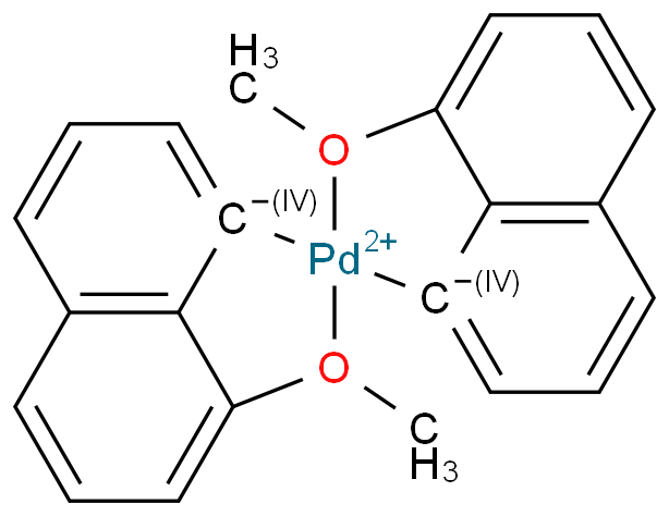 bis(1-methoxynaphthalene-8-C,O)palladium(II)