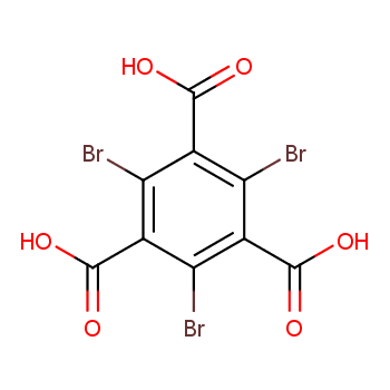 2,4,6-三溴苯-1,3,5-三羧酸CAS号86216-68-4；科研实验用