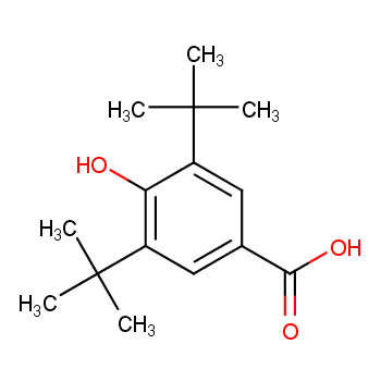 3,5-ditert-butyl-4-hydroxybenzoic acid
