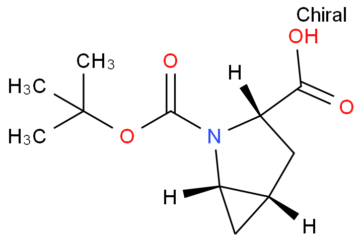 (1S,3S,5S)-2-(叔丁氧基羰基)-2-氮杂双环[3.1.0]己烷-3-羧酸 产品图片