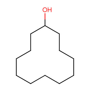 环十二醇化学结构式