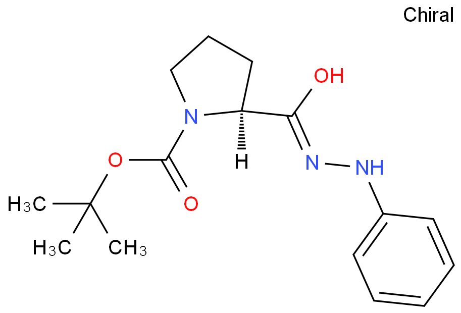 (2S)-2-[oxo-(phenylhydrazo)methyl]-1-pyrrolidinecarboxylic acid tert-butyl ester