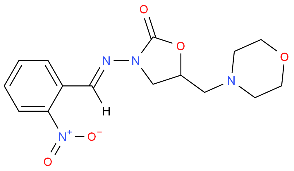 2-NP-呋喃妥因化学结构式