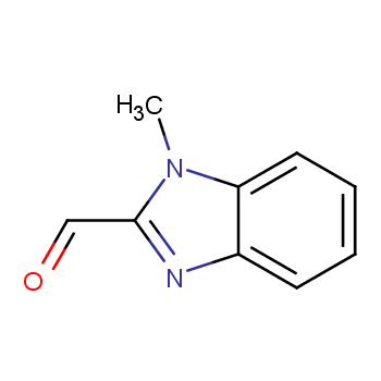 1-甲基-2-甲酰苯并咪唑化学结构式
