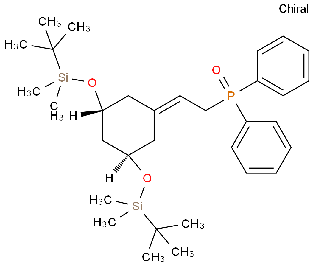 (3R-trans)-[2-[3,5-Bis[[(1,1-diMethylethyl)diMethylsilyl]oxy]cyclohexylidene]ethyl]diphenyl-phosphine Oxide