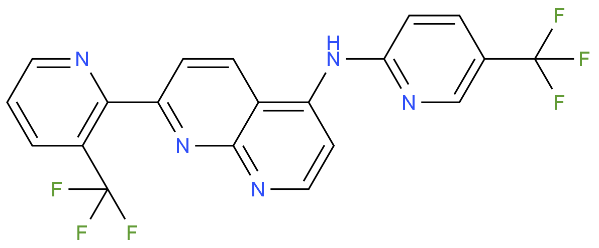 1,8-Naphthyridin-4-aMine, 7-[3-(trifluoroMethyl)-2-pyridinyl]-N-[5-(trifluoroMethyl)-2-pyridinyl]-