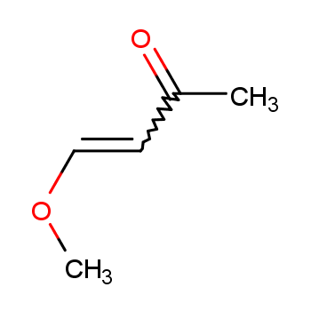 4-甲氧基-3-丁烯-2-酮化学结构式