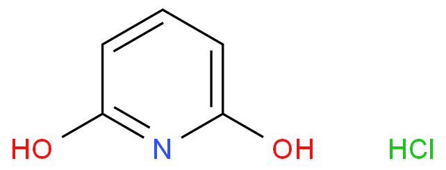 2,6-二羟基吡啶盐酸盐化学结构式